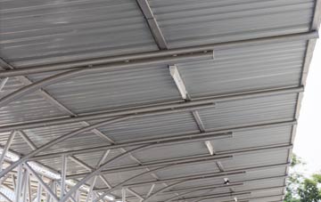 installing Sluggan metal roofing