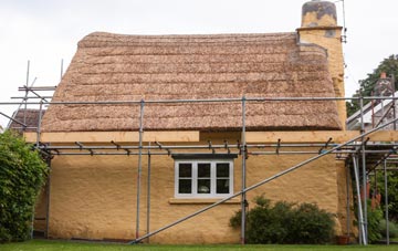 Sluggan thatch roofing costs